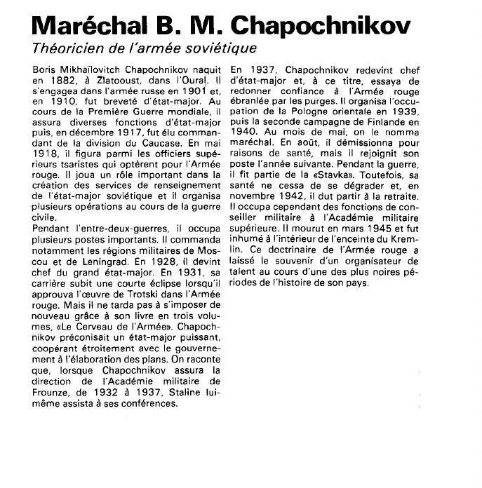 Prévisualisation du document Maréchal B.