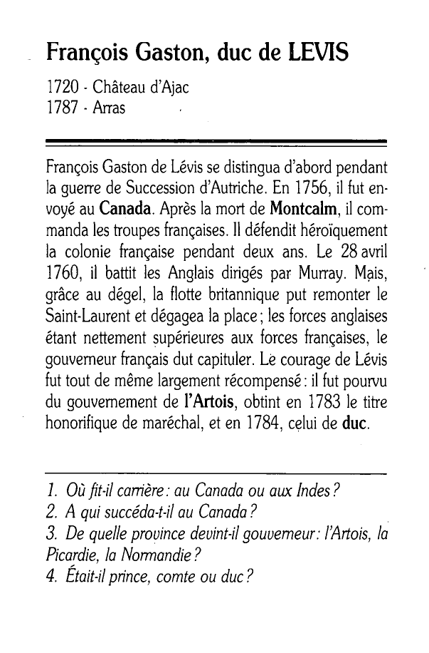 Prévisualisation du document Maréchal de LÉVIS