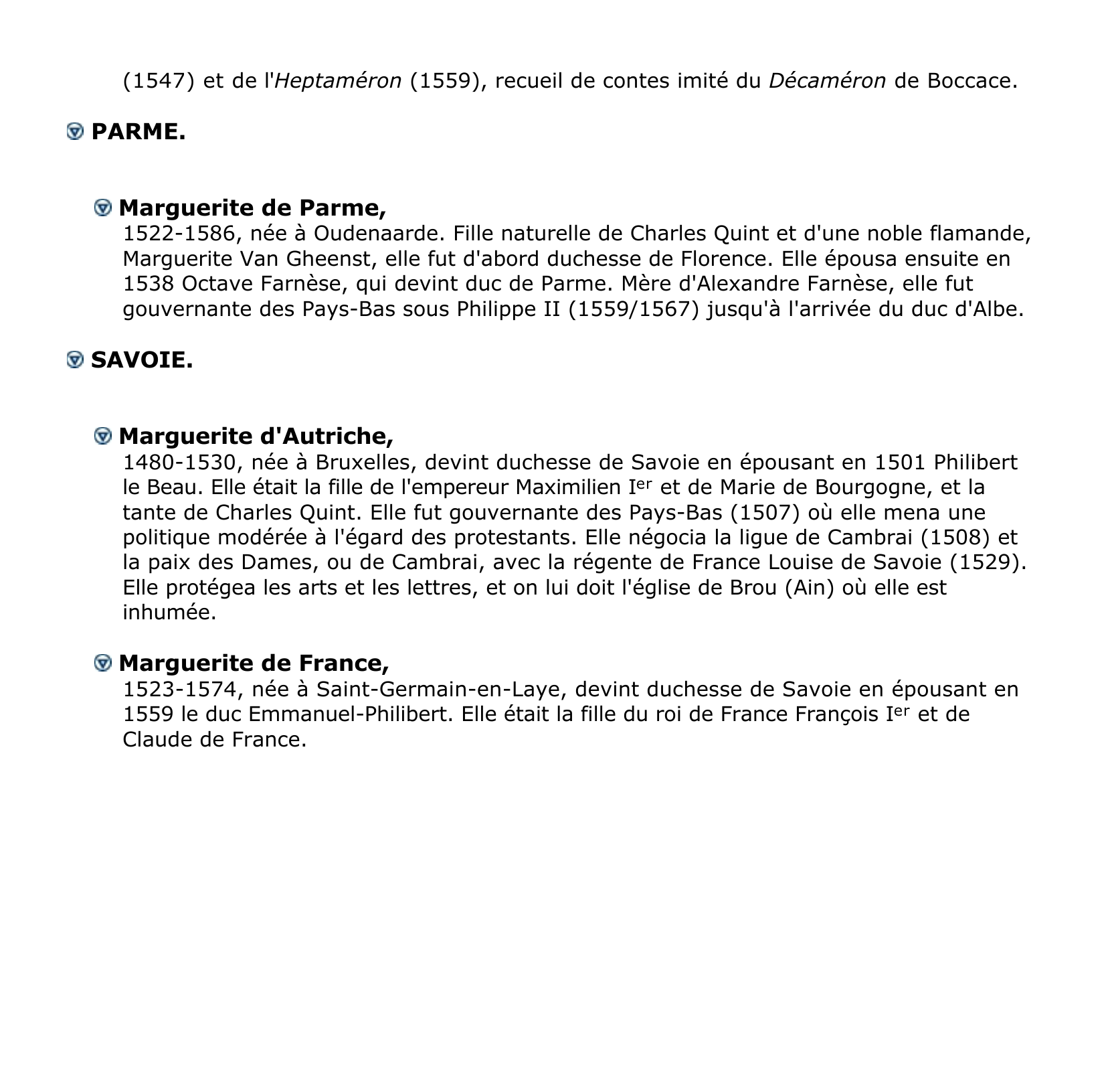 Prévisualisation du document Marguerite, nom de plusieurs souveraines de France et d'Europe occidentale.