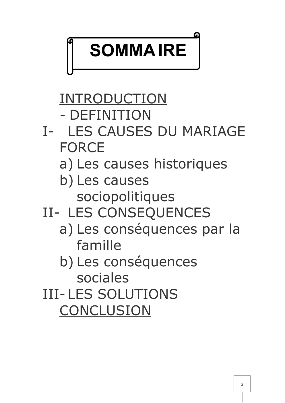 Prévisualisation du document mariage force