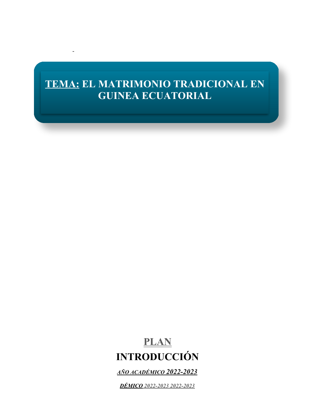 Prévisualisation du document mariage traditionnel en Guinée Equatorial / EL MATRIMONIO TRADICIONAL EN GUINEA ECUATORIAL