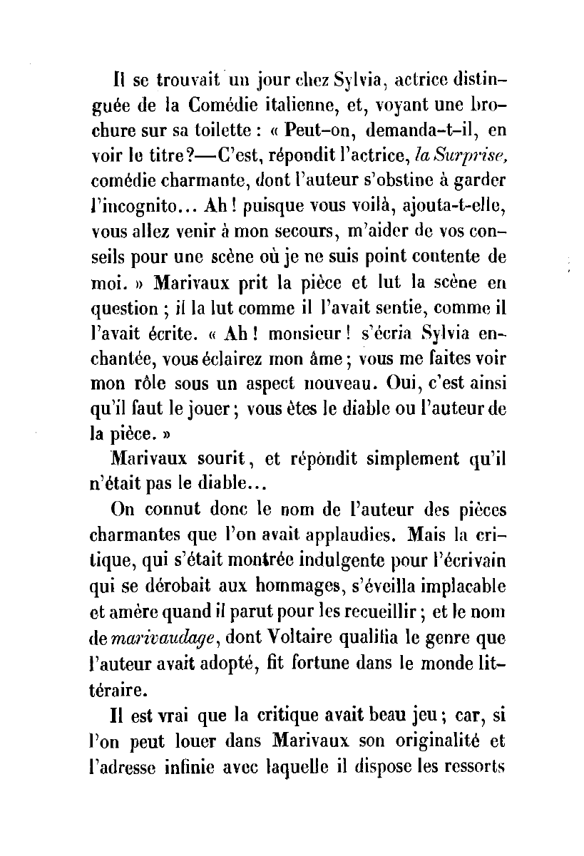 Prévisualisation du document MARIVAUX (PIERRE CARLET DE)