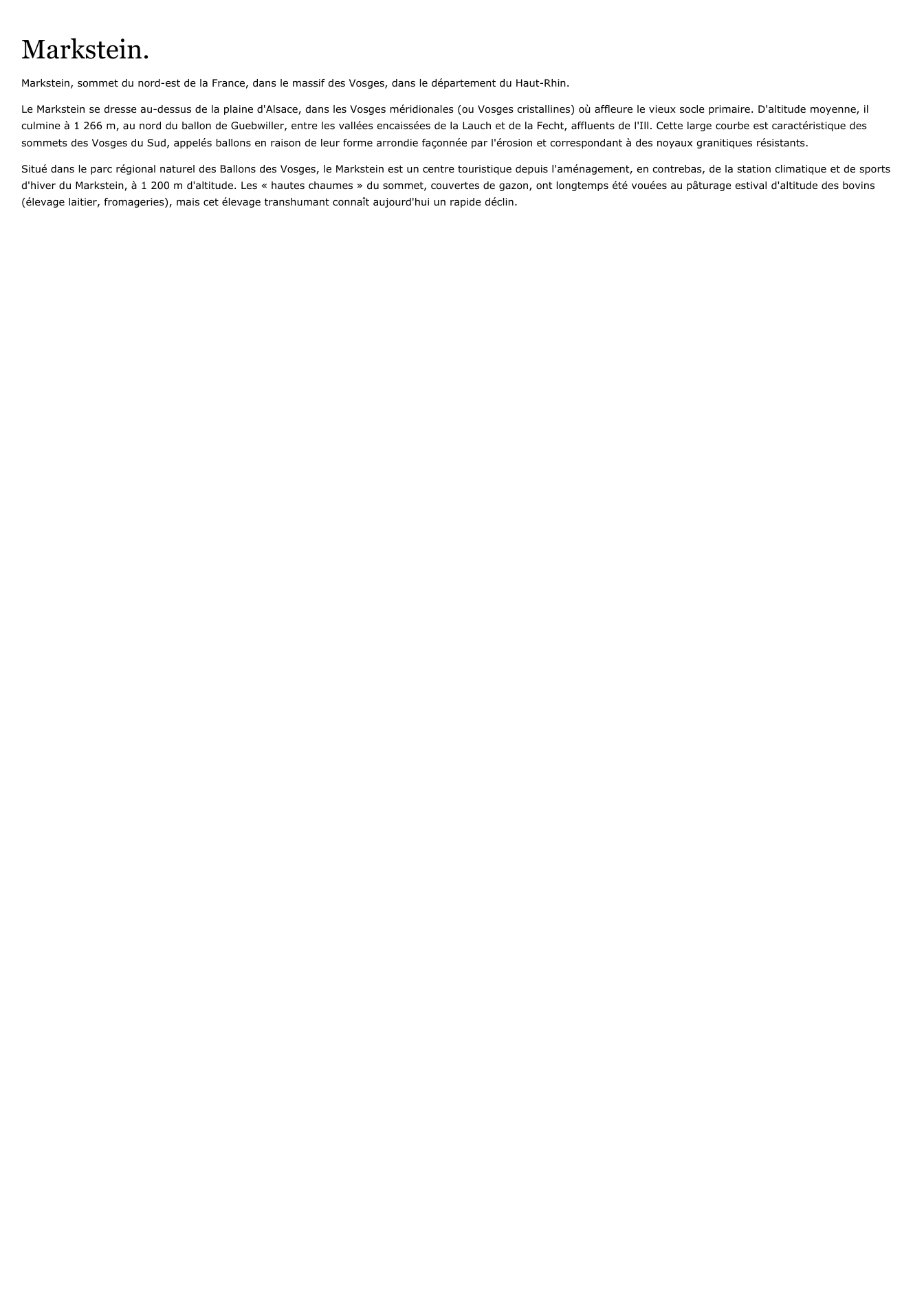 Prévisualisation du document Markstein.