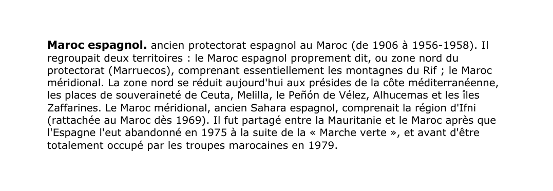 Prévisualisation du document Maroc espagnol.