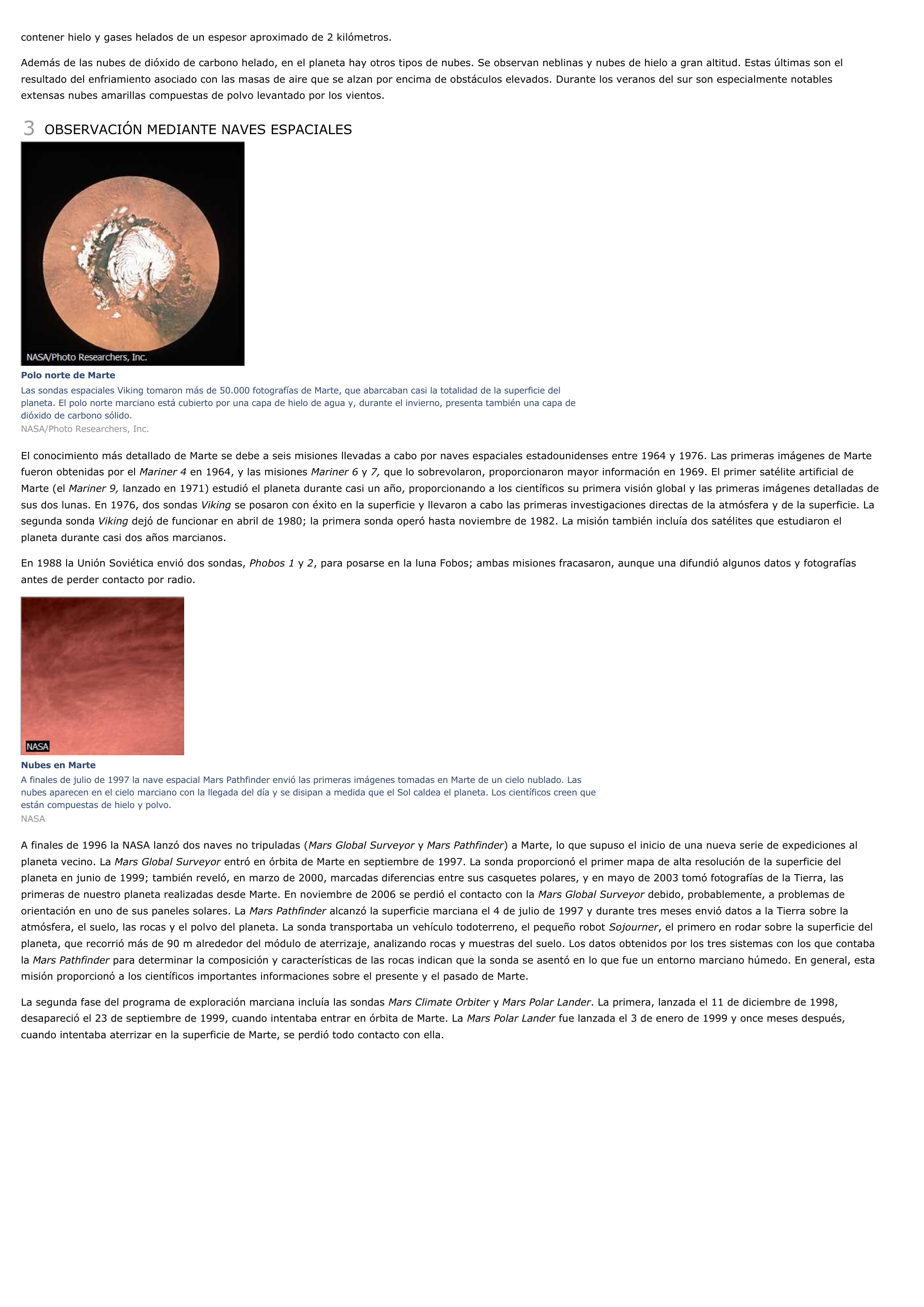Prévisualisation du document Marte (planeta) - ciencia y tecnologia.