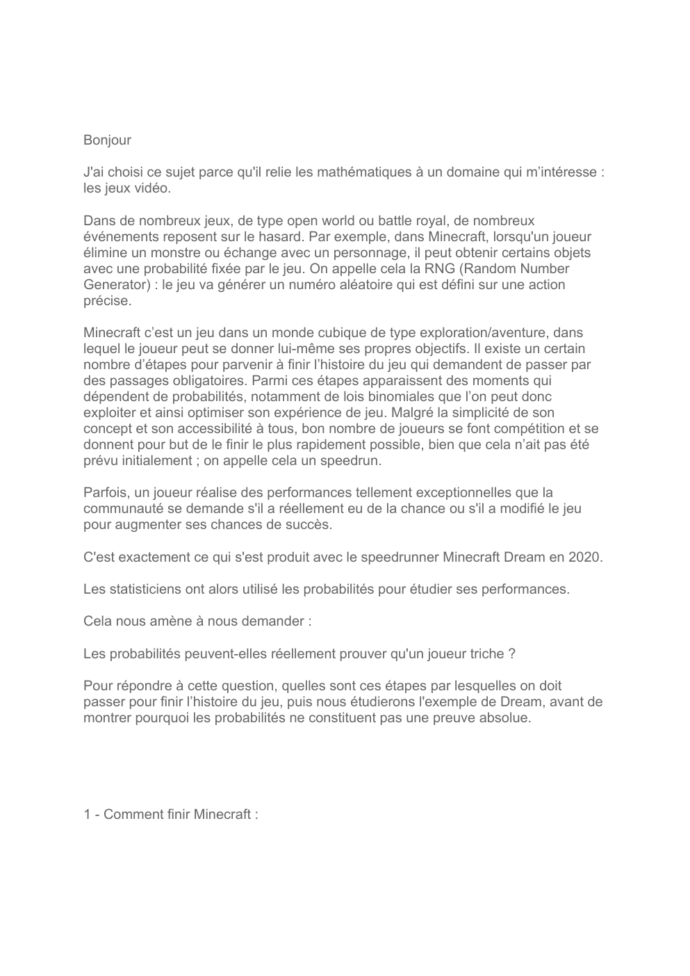 Prévisualisation du document math Minecraft
