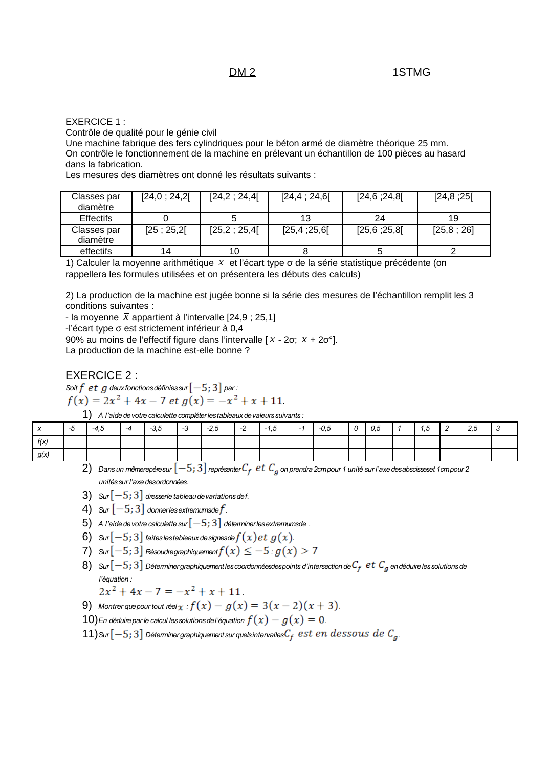 Prévisualisation du document Mathématques