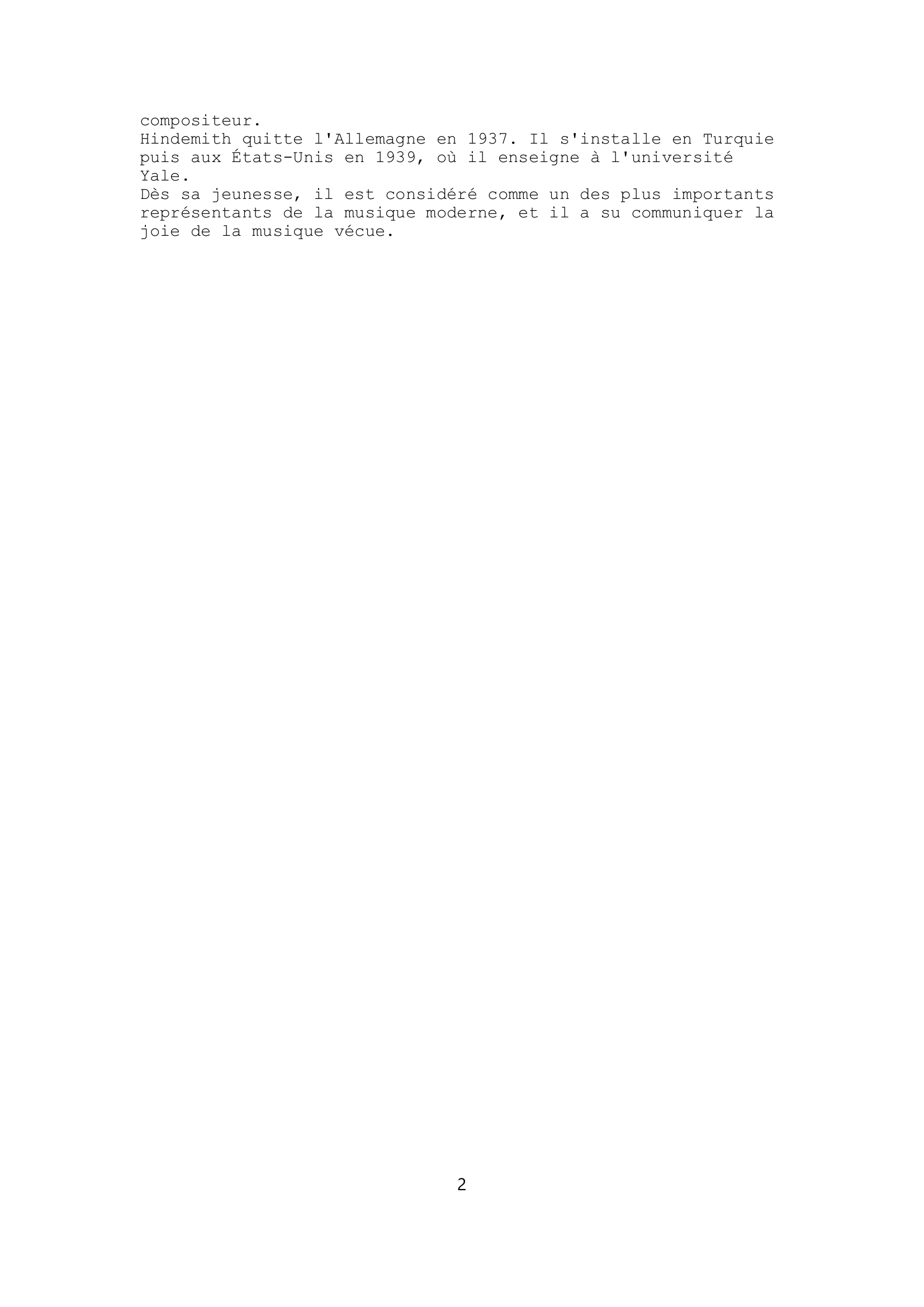 Prévisualisation du document "Mathis le peintre", de Hindemith