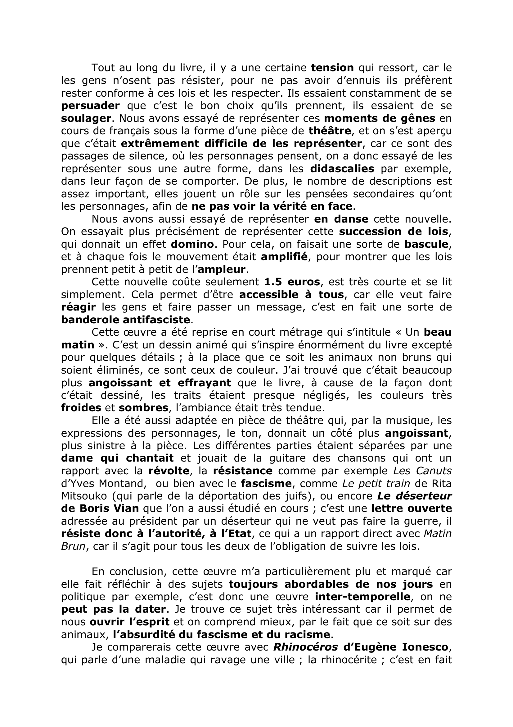 Prévisualisation du document Matin Brun de Franck Pavloff