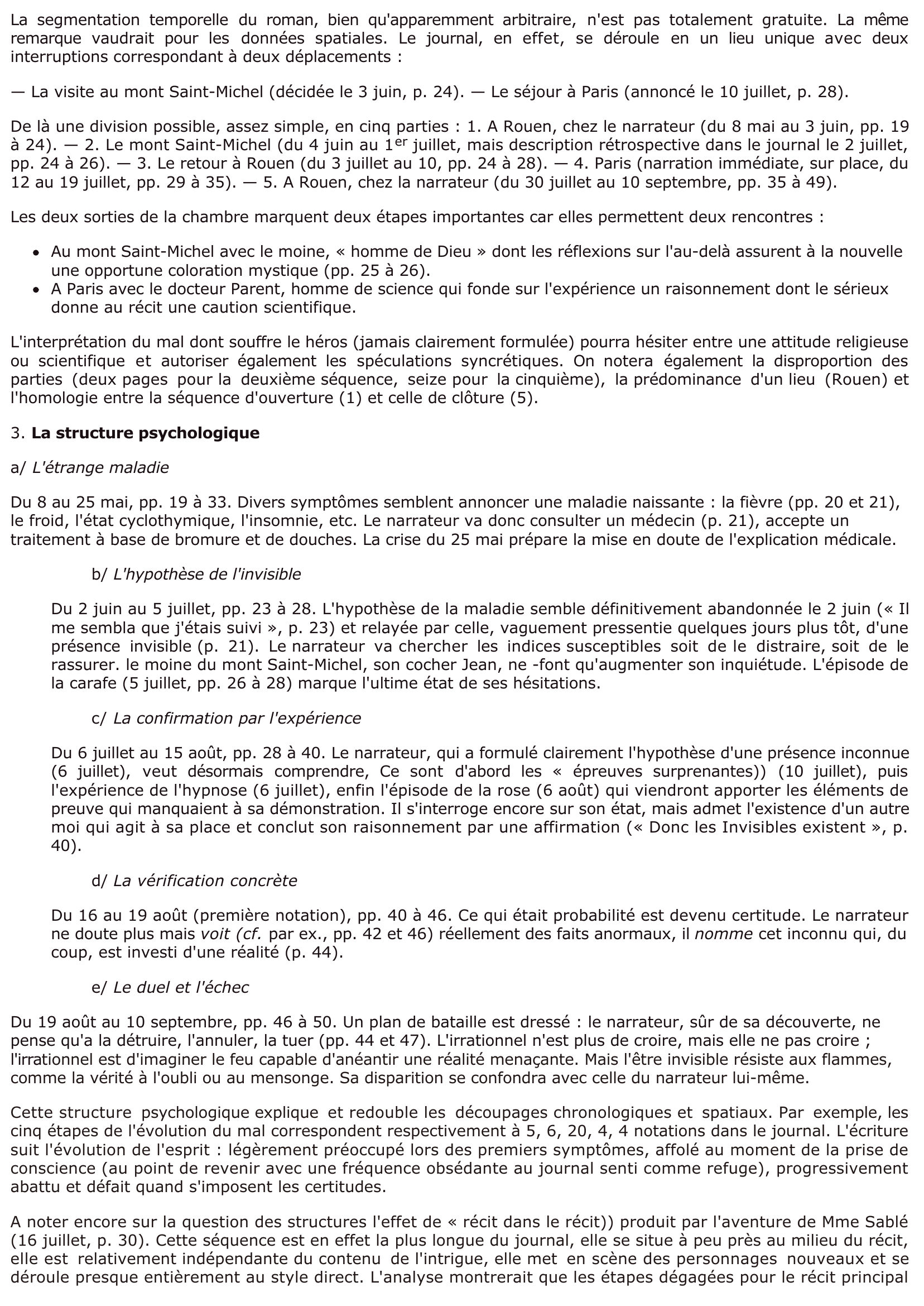 Prévisualisation du document MAUPASSANT : Le Horla (Fiche de lecture)