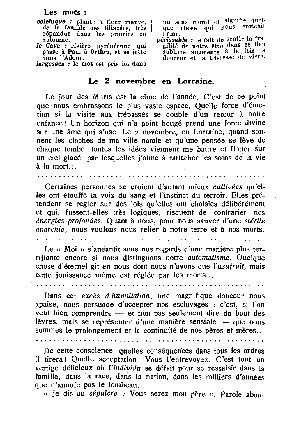 Prévisualisation du document MAURICE BARRES: Souvenir de Pau en Béarn