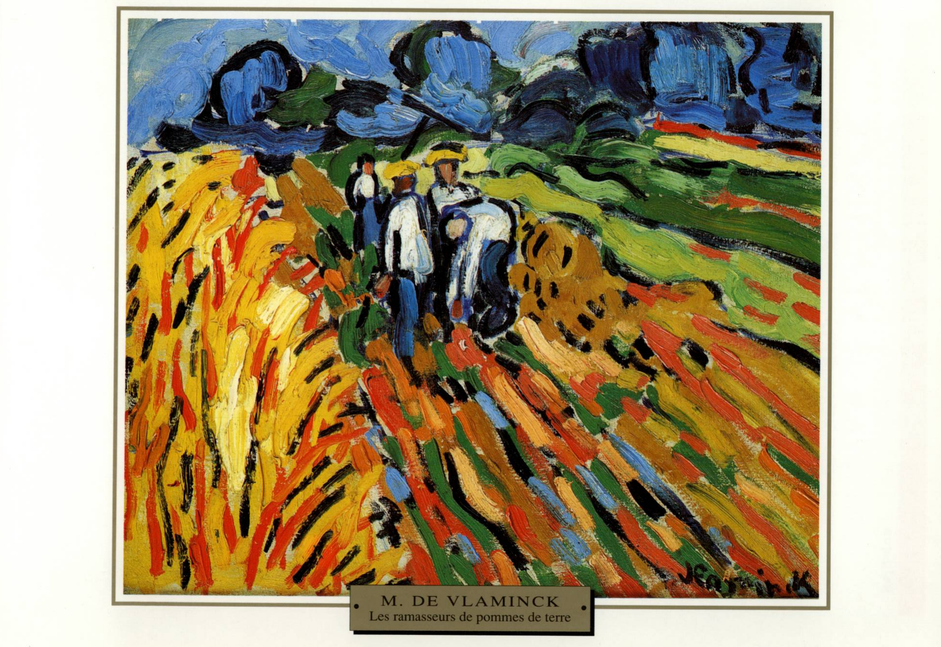 Prévisualisation du document Maurice de VLAMINCK  : LES RAMASSEURS DE POMMES DE TERRE