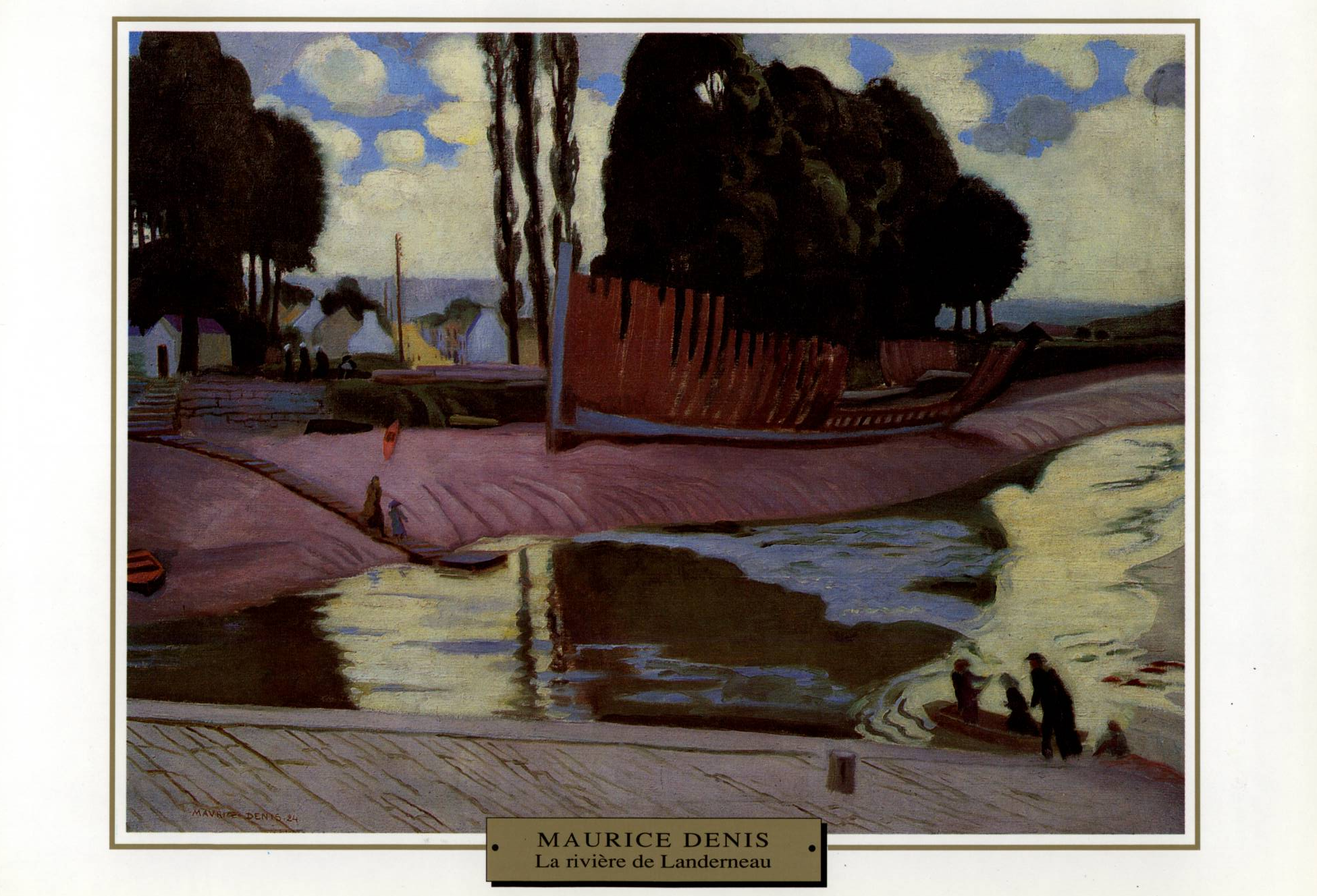 Prévisualisation du document Maurice DENIS : LA RIVIÈRE DE LANDERNEAU