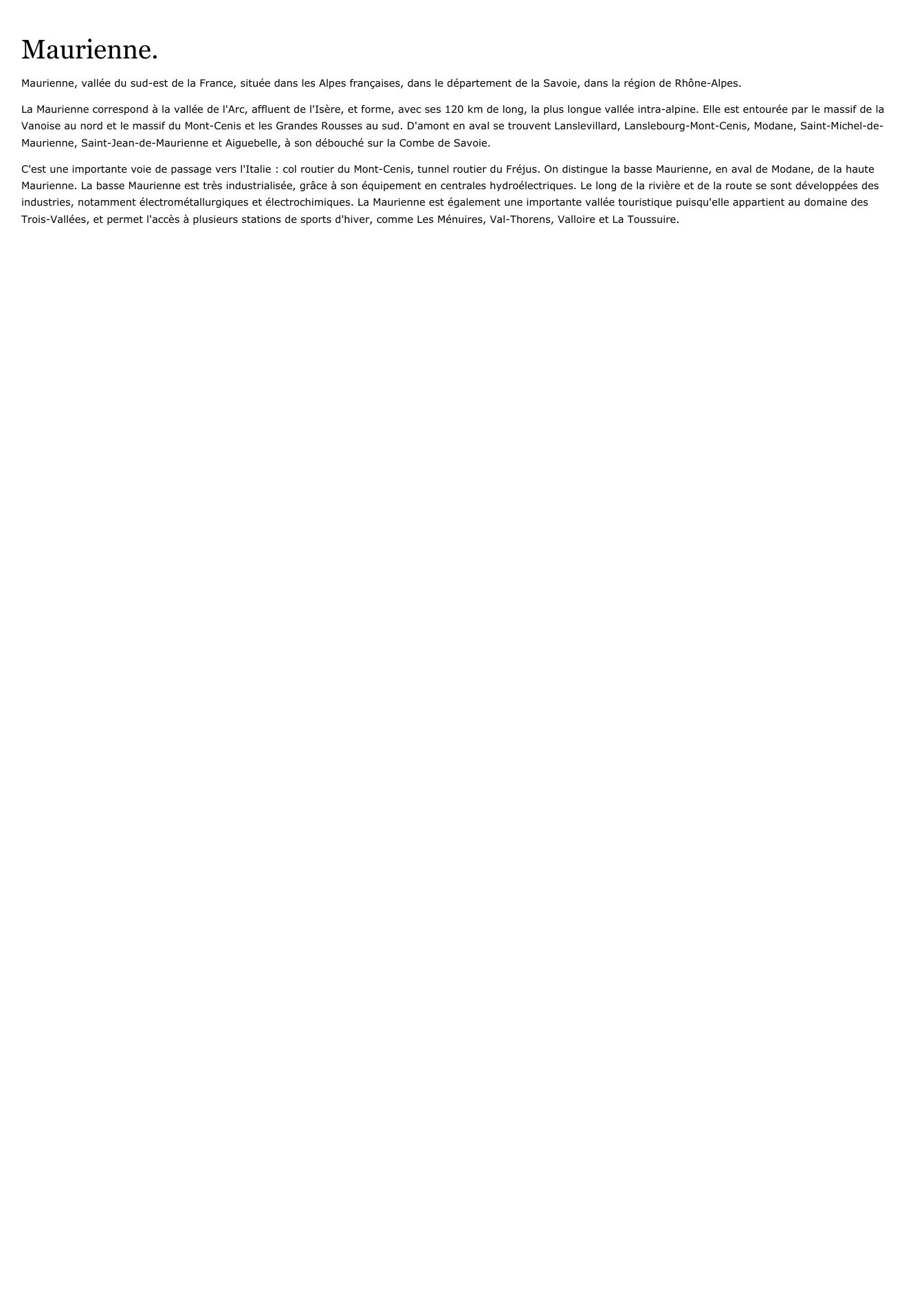 Prévisualisation du document Maurienne.