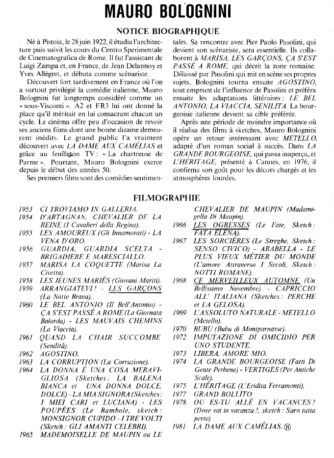 Prévisualisation du document MAURO BOLOGNINI