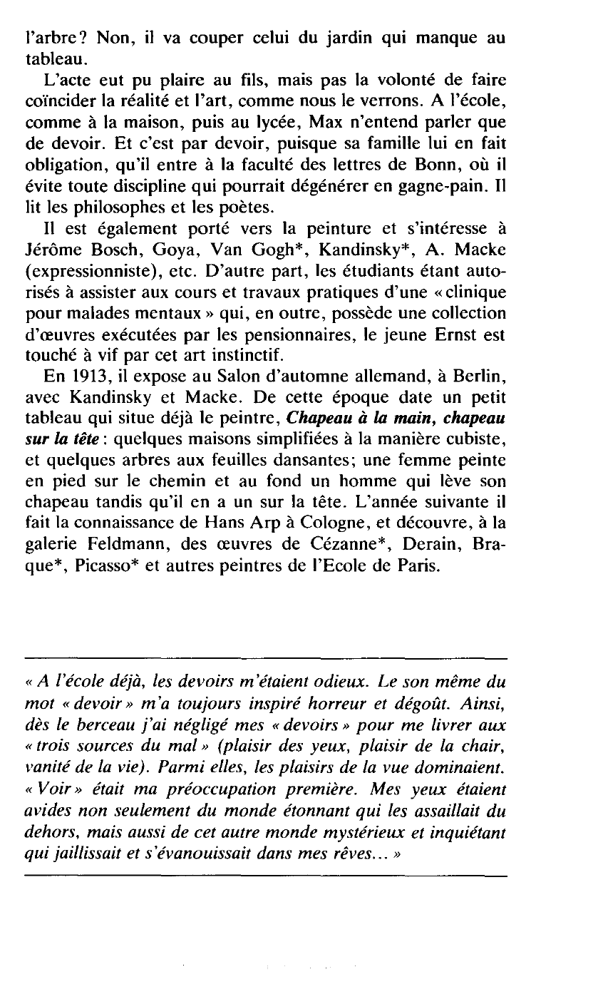 Prévisualisation du document Max Ernst 1891-1976 Sainte Cécile (le piano invisible)