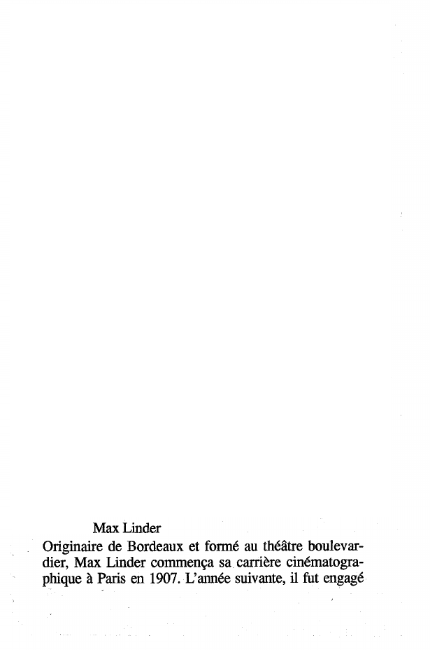 Prévisualisation du document Max Linder