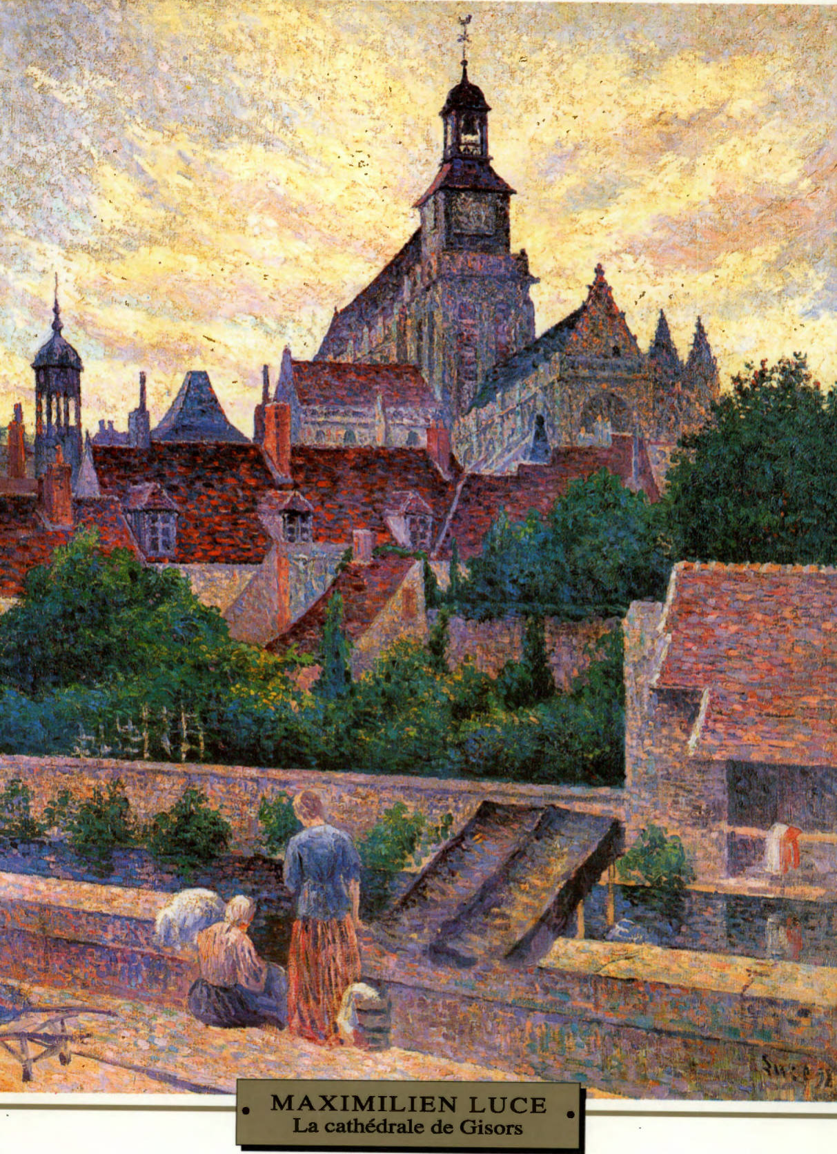 Prévisualisation du document Maximilien LUCE : LA CATHÉDRALE DE GISORS