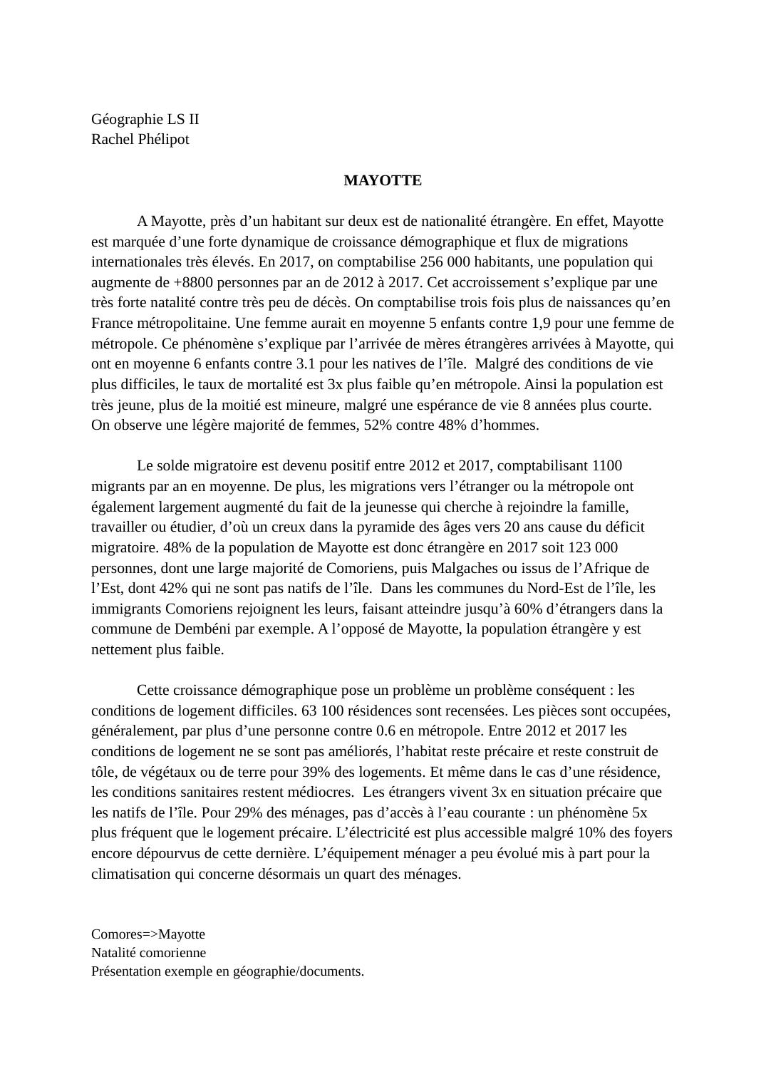 Prévisualisation du document Mayotte