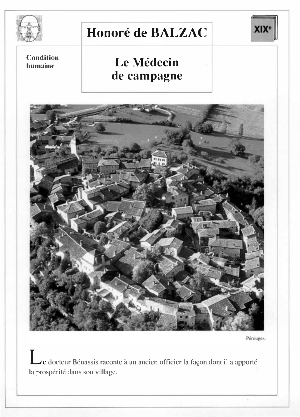 Prévisualisation du document MÉDECIN DE CAMPAGNE (Le) d'Honoré de Balzac (résumé)