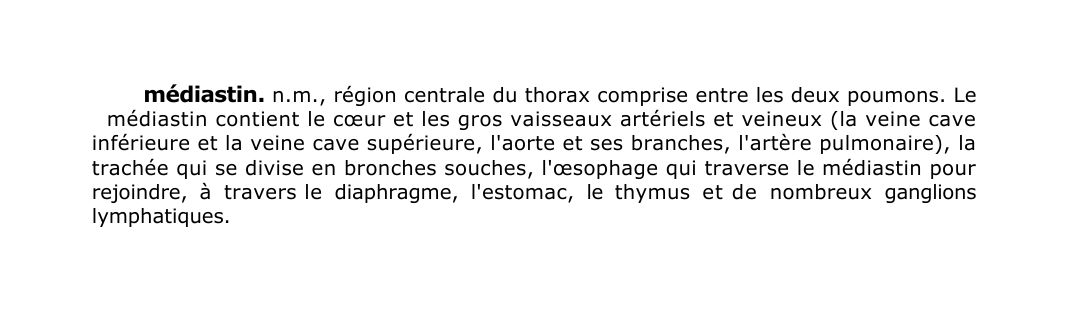 Prévisualisation du document médiastin.