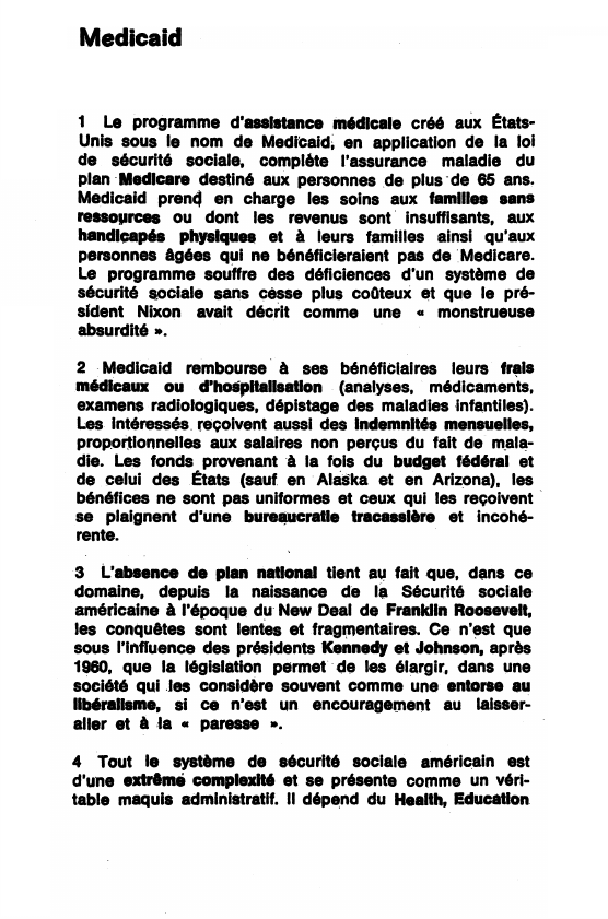 Prévisualisation du document Medicaid