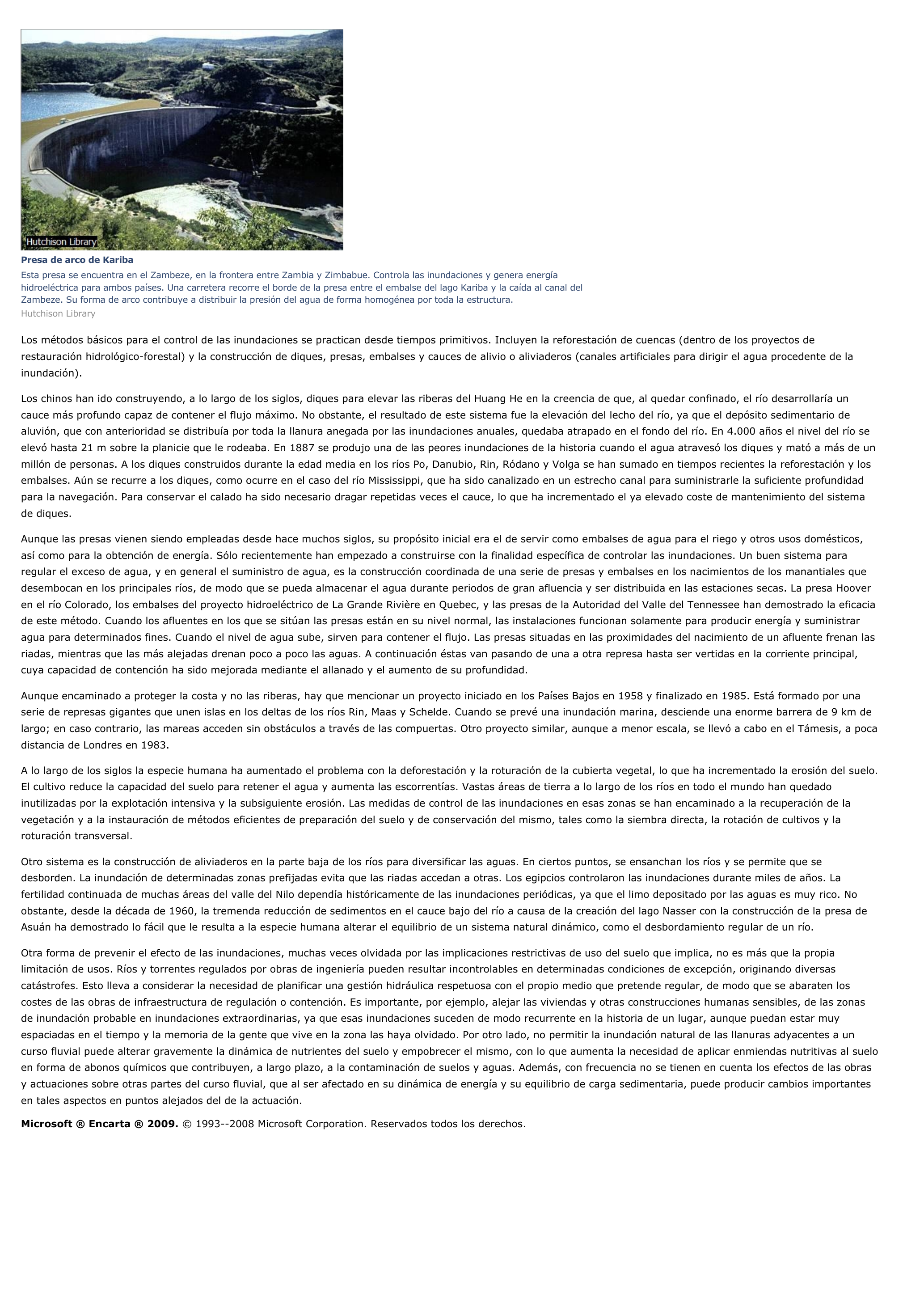 Prévisualisation du document Medidas de control de inundaciones - geografía.