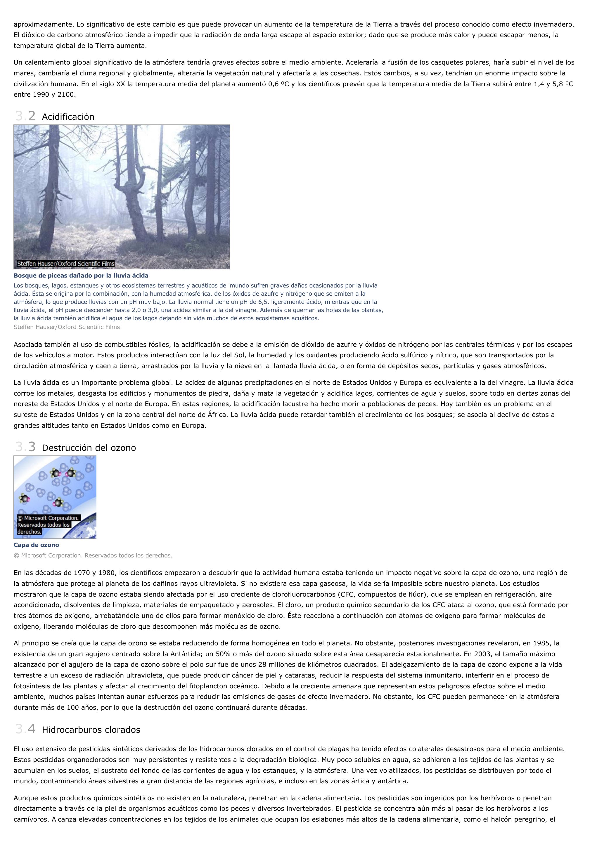 Prévisualisation du document Medio ambiente - geografía.