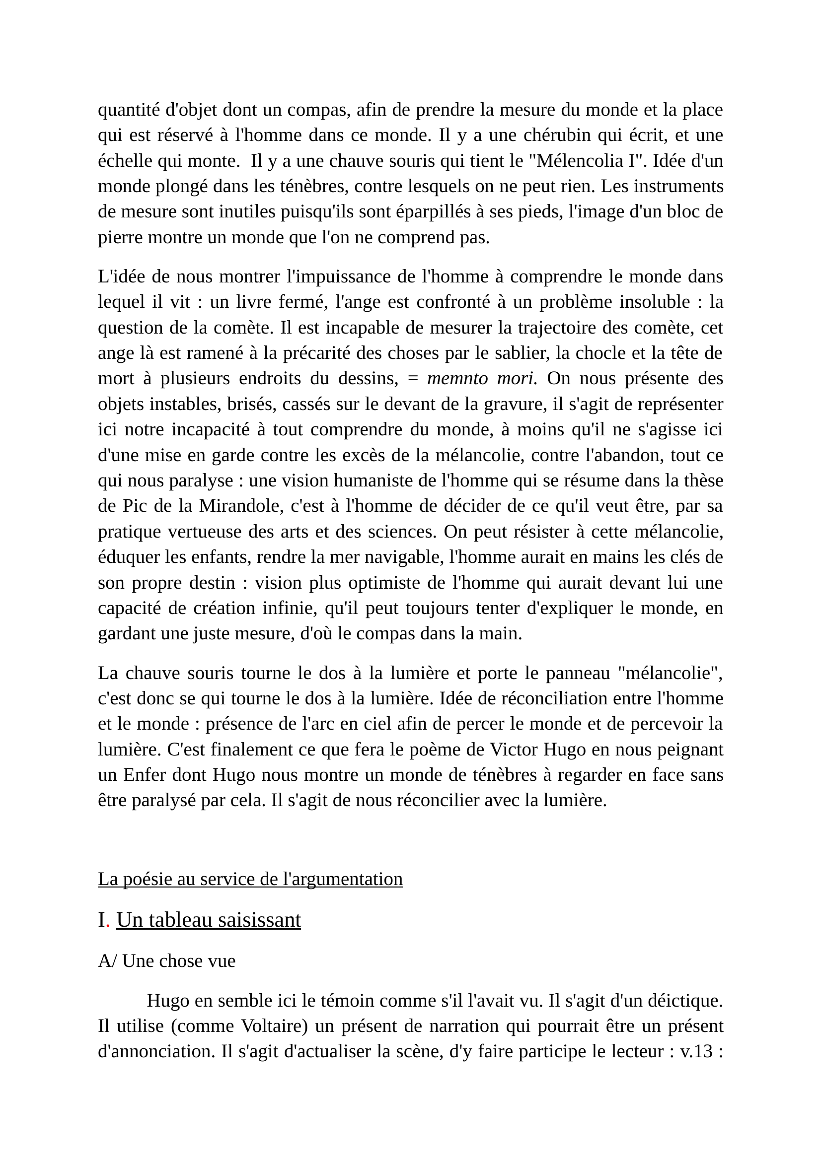 Prévisualisation du document Mélancholia - Victor Hugo