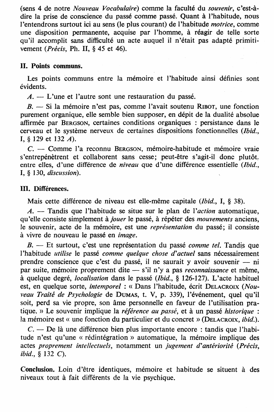 Prévisualisation du document Mémoire et habitude.