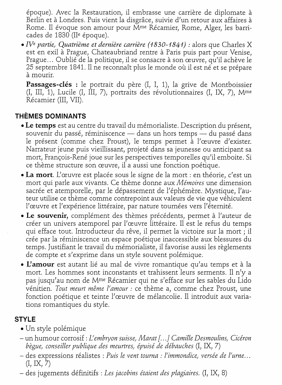 Prévisualisation du document Mémoires d’outre-tombe de  François-René de Chateaubriand  (analyse détaillée)