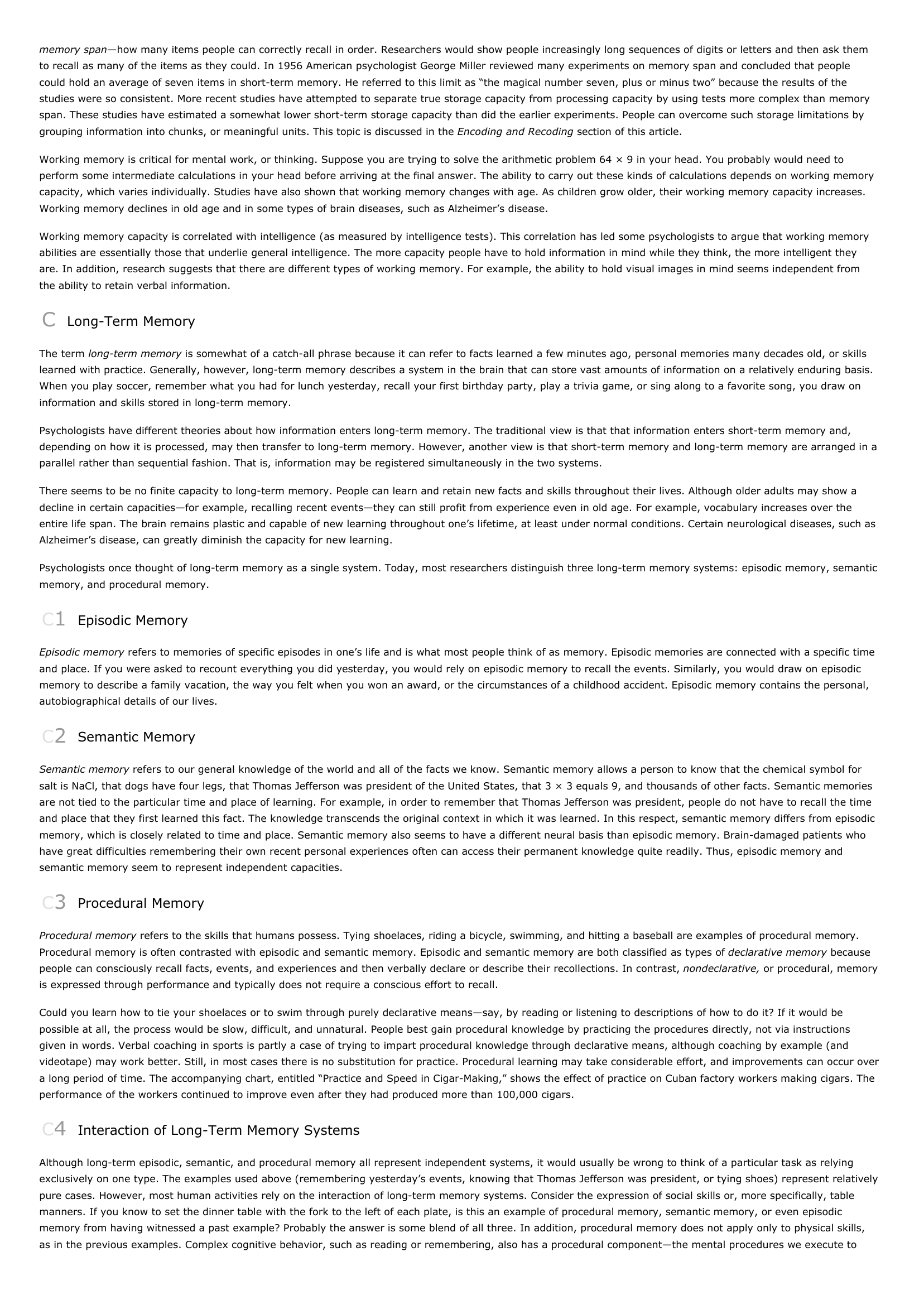 Prévisualisation du document Memory (psychology).