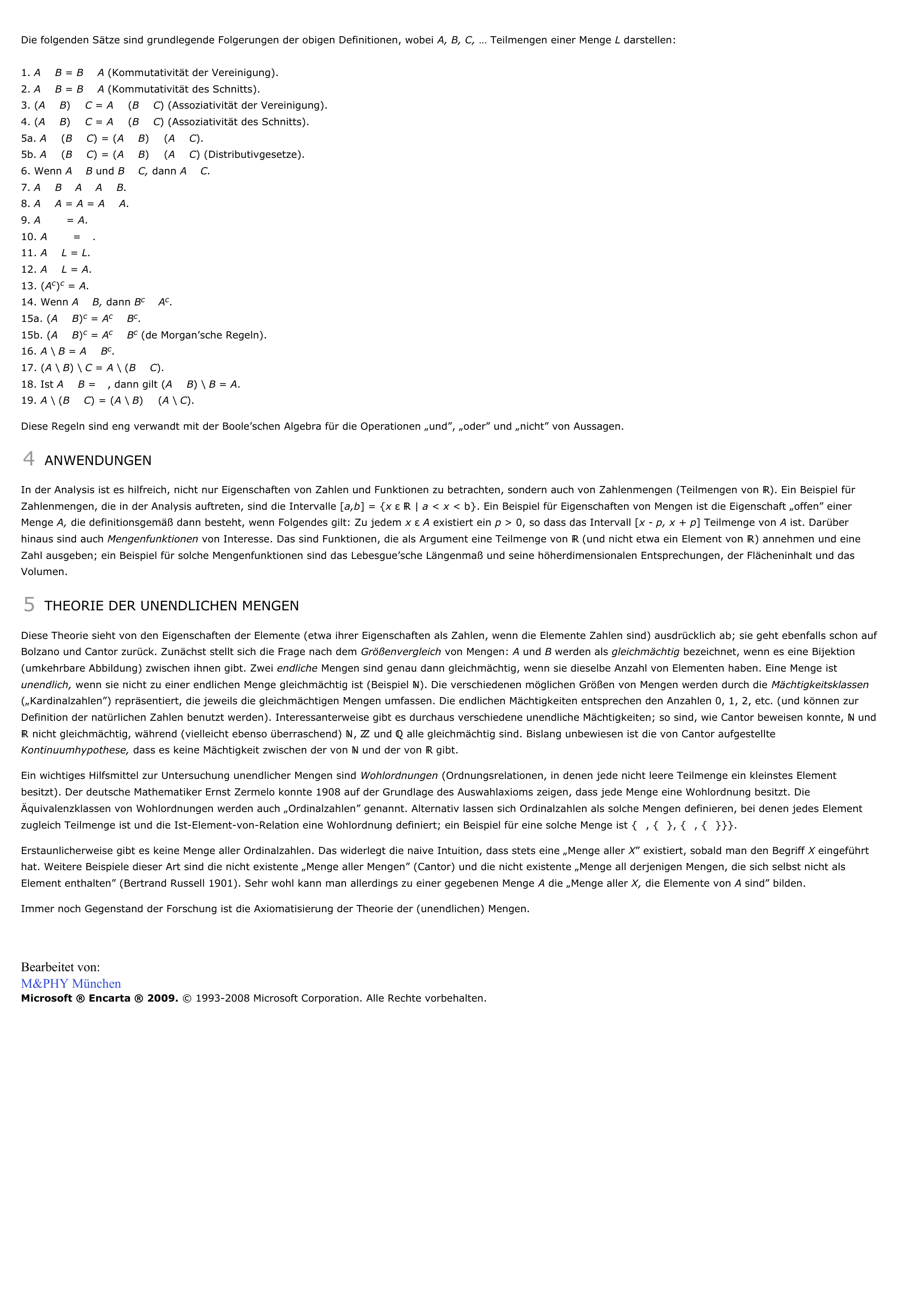 Prévisualisation du document Mengenlehre - Mathematik.