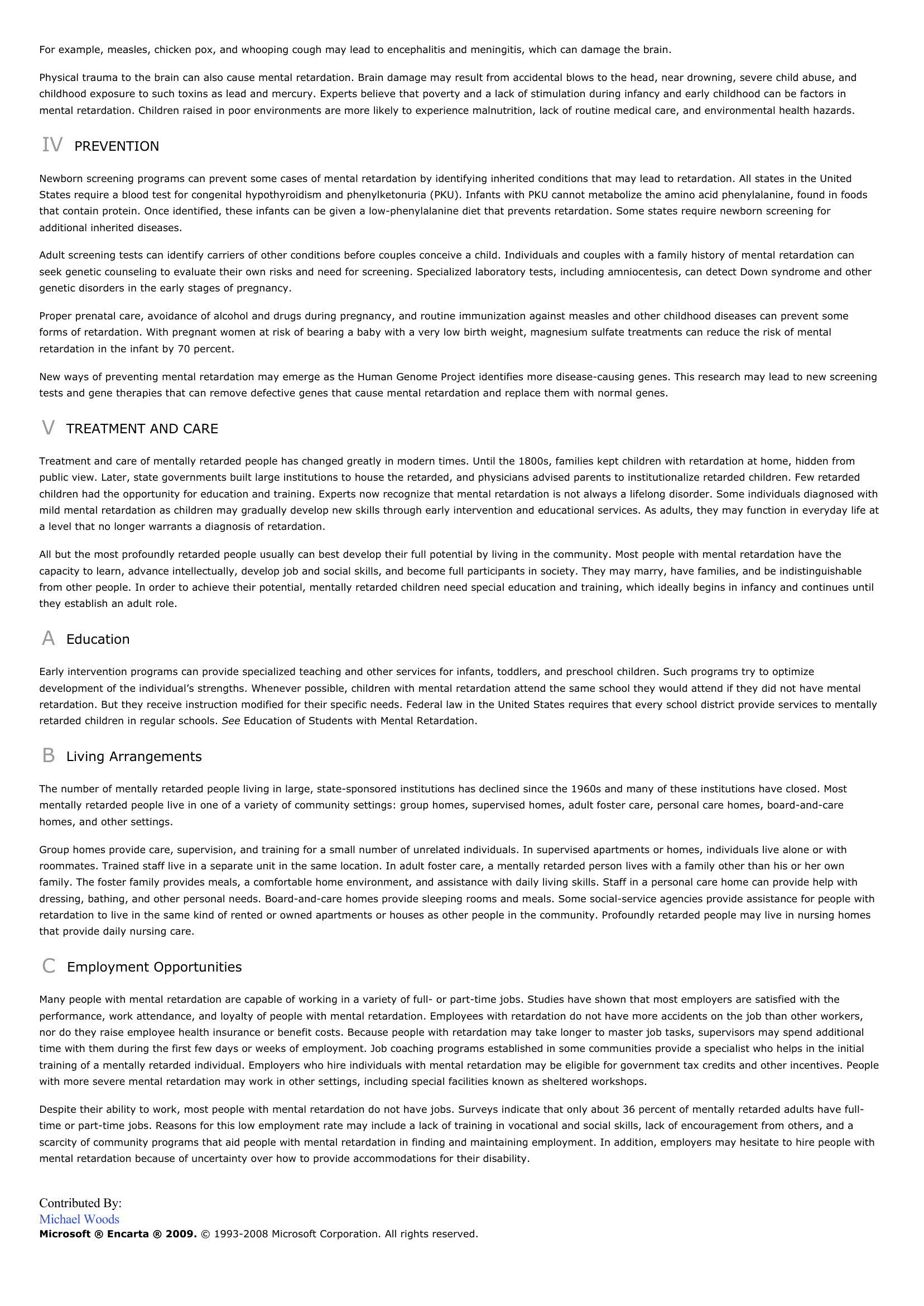 Prévisualisation du document Mental Retardation.