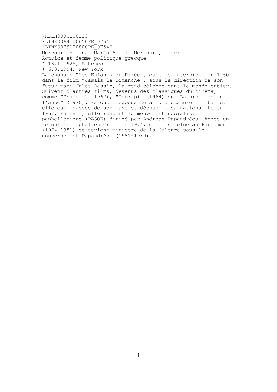 Prévisualisation du document Mercouri Melina