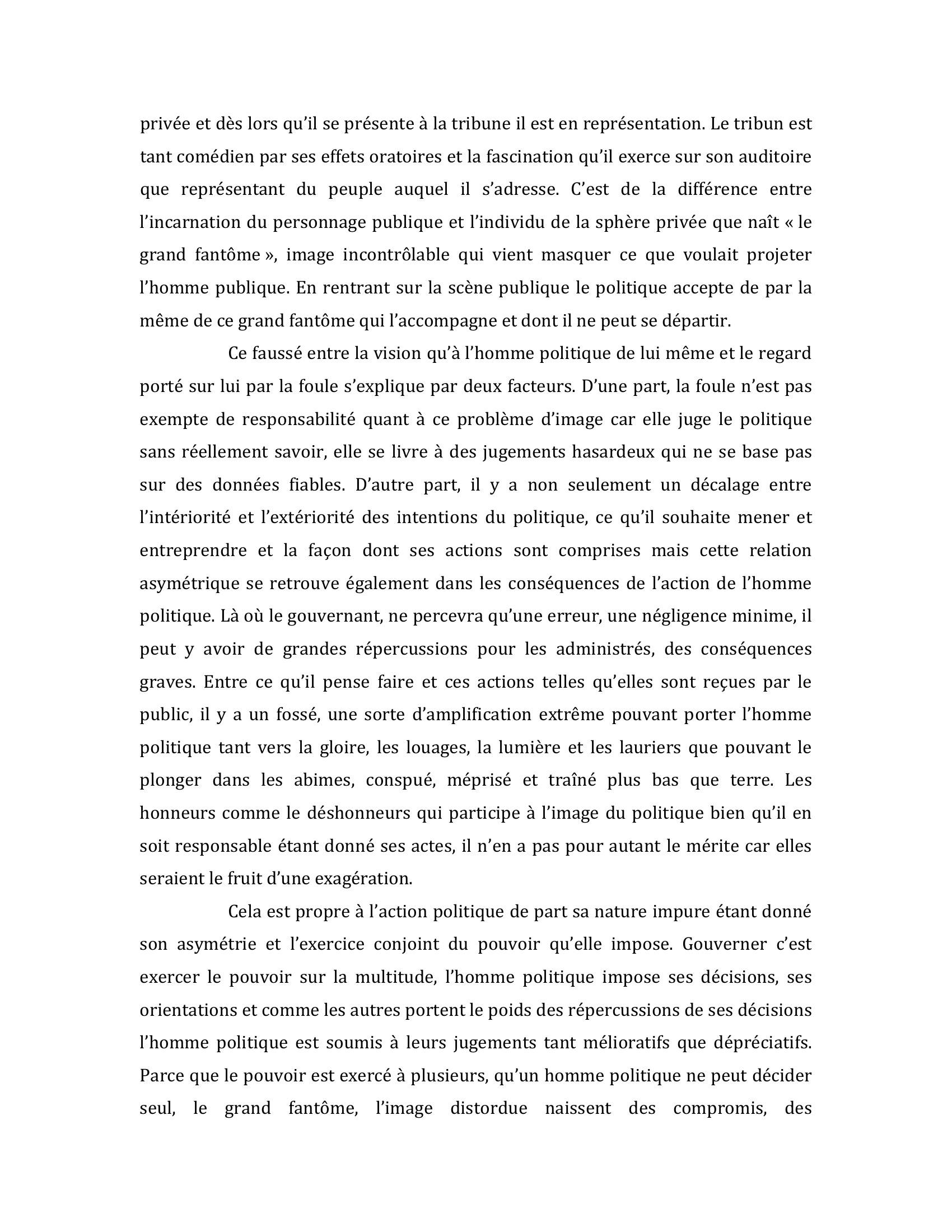 Prévisualisation du document Merleau-Ponty : ''L'homme politique puisqu'il se mêle de gouverner les autres'' ... ''voilà la tragédie''