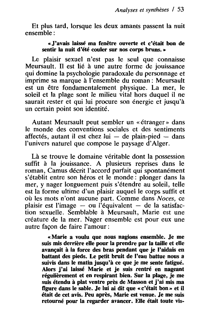 Prévisualisation du document Mersault: Un homme pauvre et nu, amoureux du soleil qui ne laisse pas d'ombres ... Camus