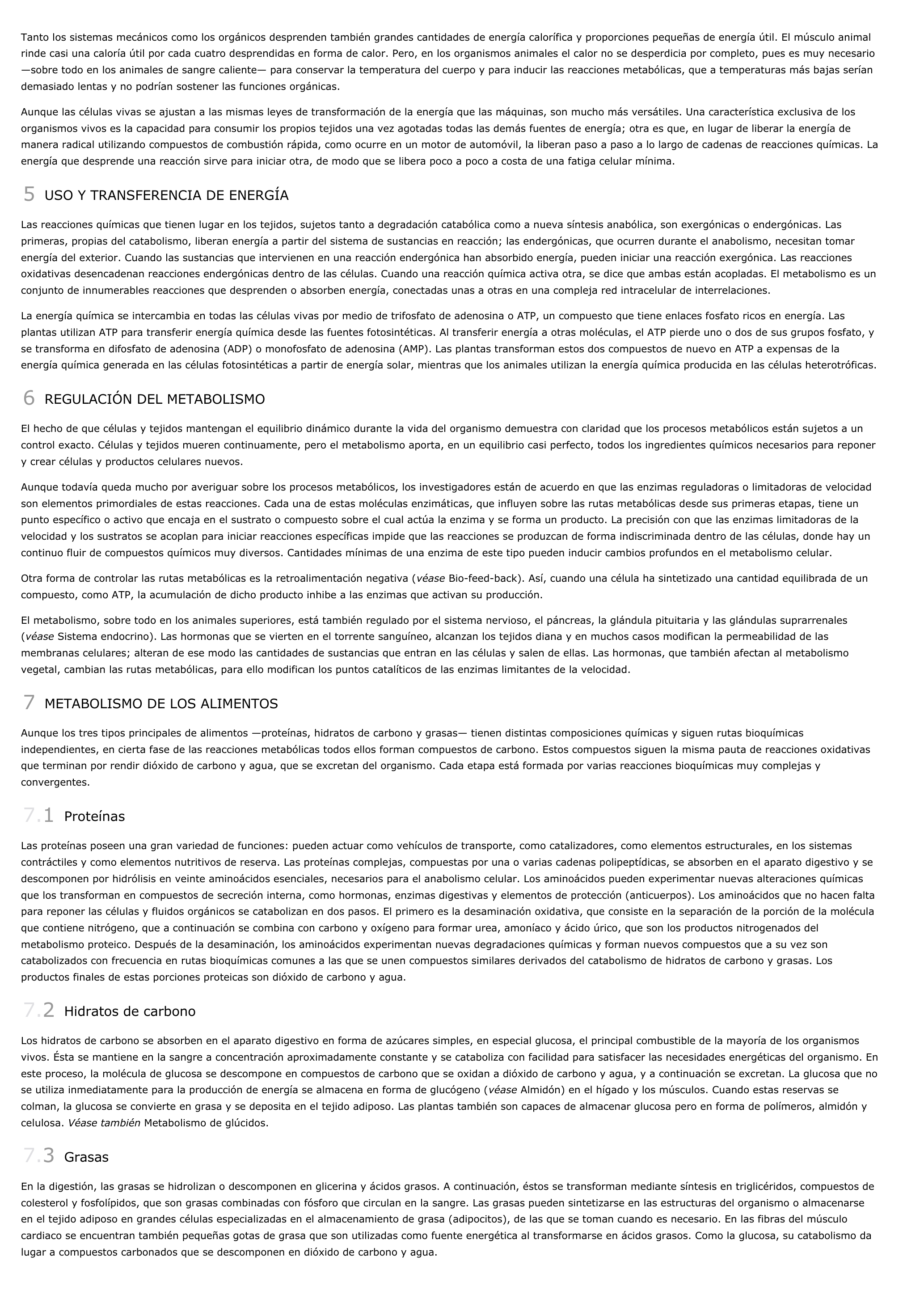 Prévisualisation du document Metabolismo - ciencias de la naturaleza.
