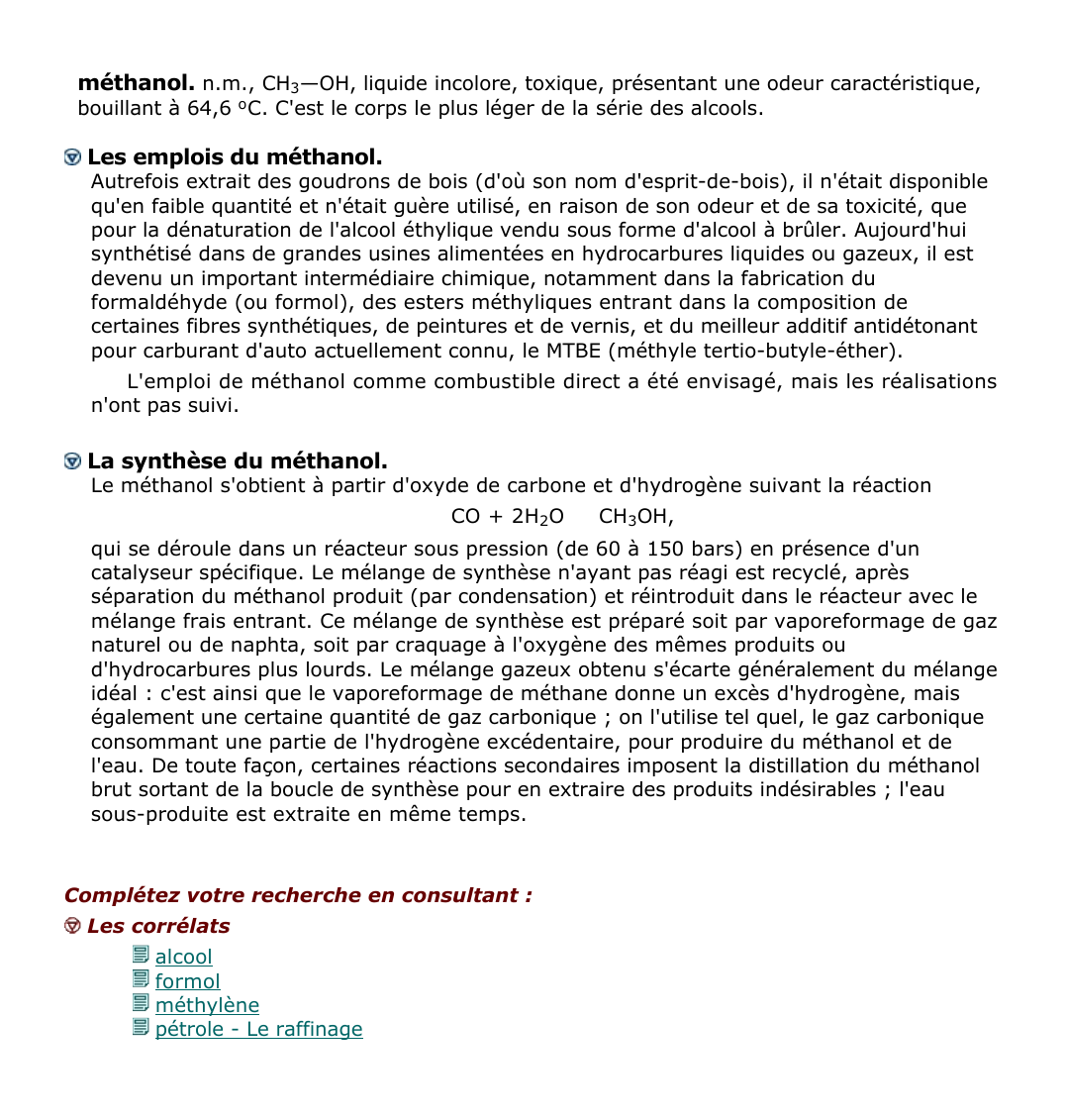 Prévisualisation du document méthanol.