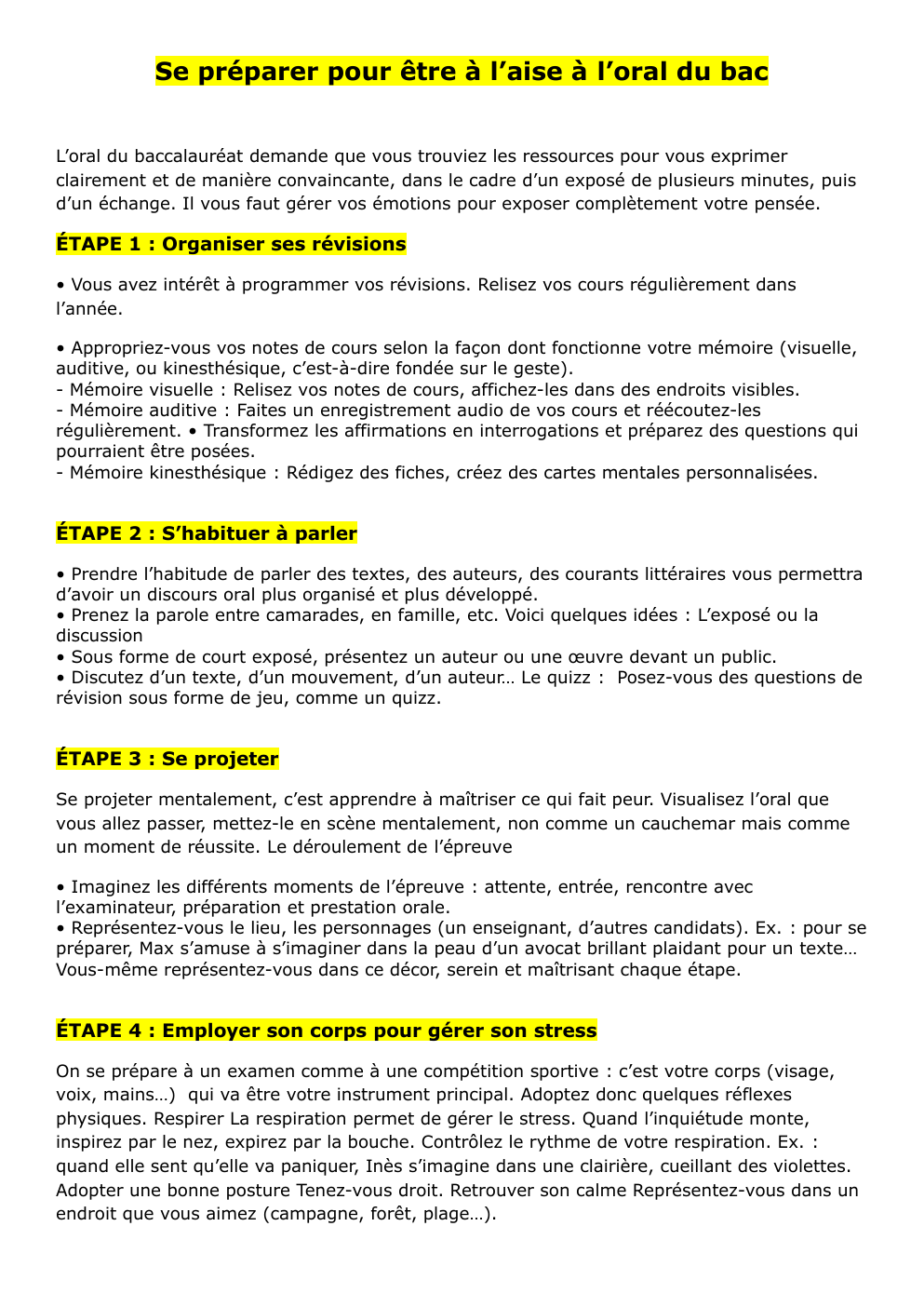 Prévisualisation du document methode pour l'oral du bac de francais