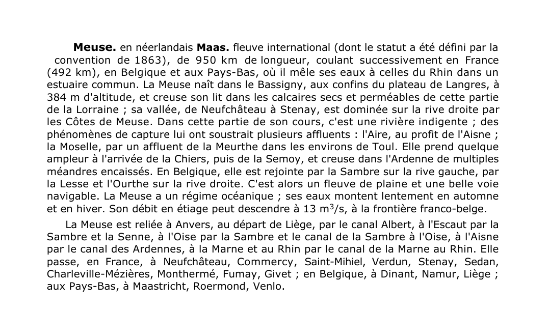 Prévisualisation du document Meuse.