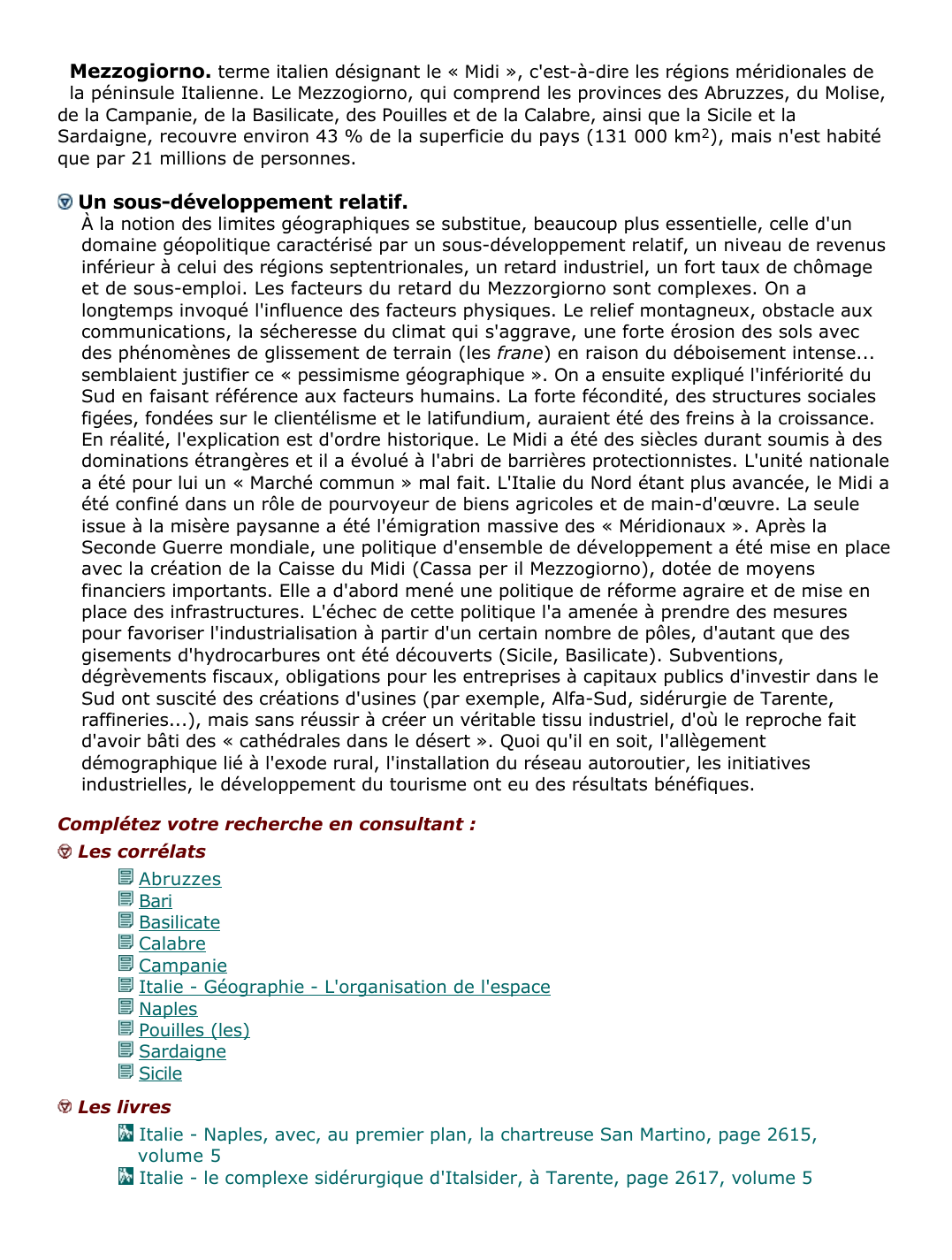 Prévisualisation du document Mezzogiorno.