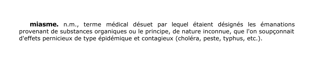 Prévisualisation du document miasme.