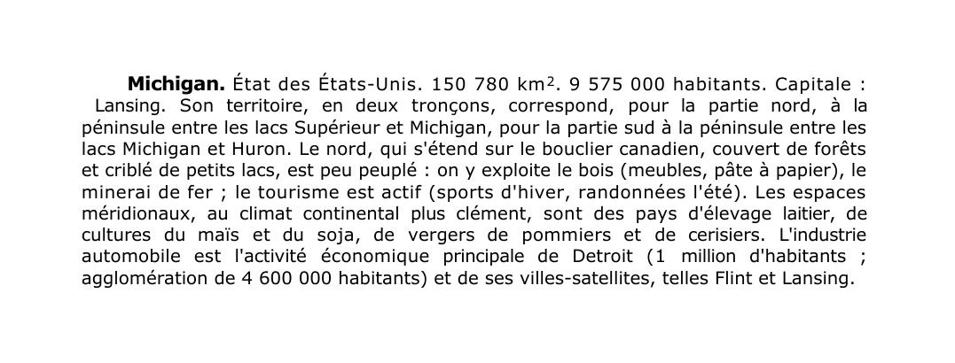 Prévisualisation du document Michigan.