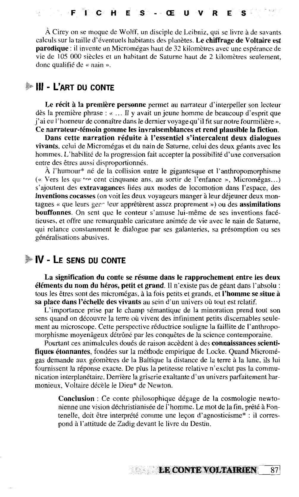 Prévisualisation du document Micromégas (1752) RÉSUMÉ