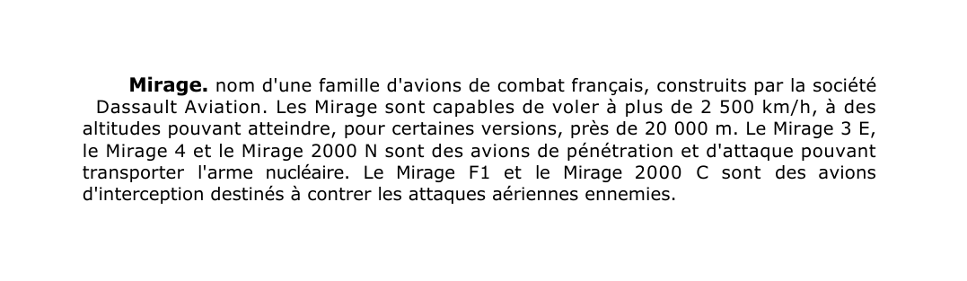 Prévisualisation du document Mirage.