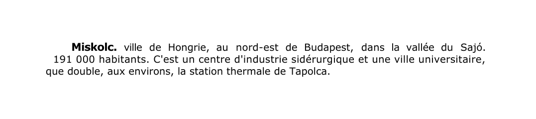 Prévisualisation du document Miskolc.