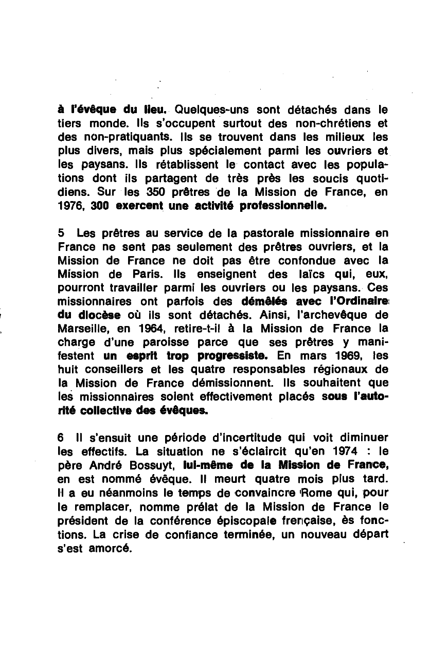 Prévisualisation du document Mission de France