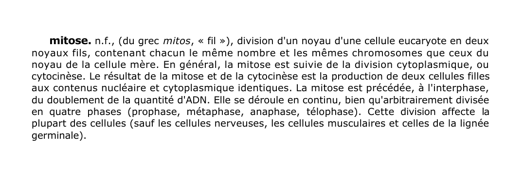 Prévisualisation du document mitose.