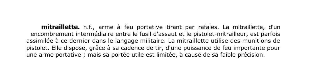 Prévisualisation du document mitraillette.